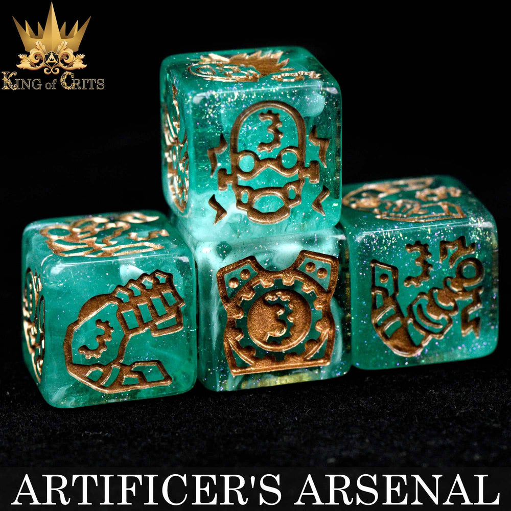 King of Crits Dice Set - Artificer's Arsenal (11-Piece)
