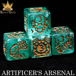 King of Crits Dice Set - Artificer's Arsenal (11-Piece)