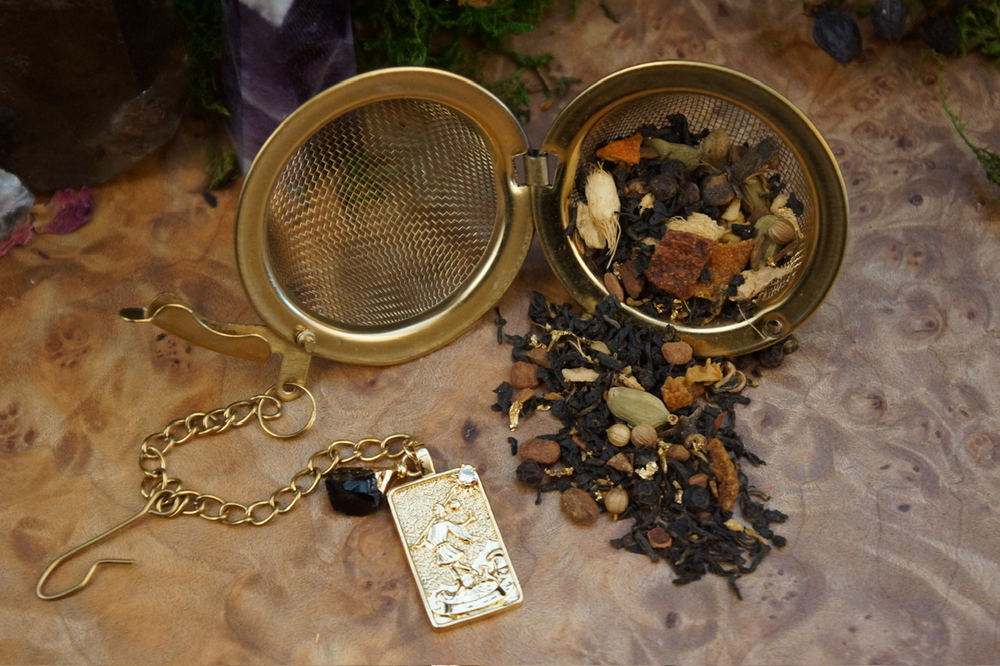 Tea Infuser- Charm & Crystal