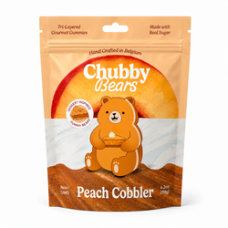 Chubby Bears - Peach Cobbler Gummy Bears
