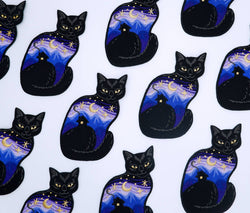 Twilight Cat - Embroidered Patch