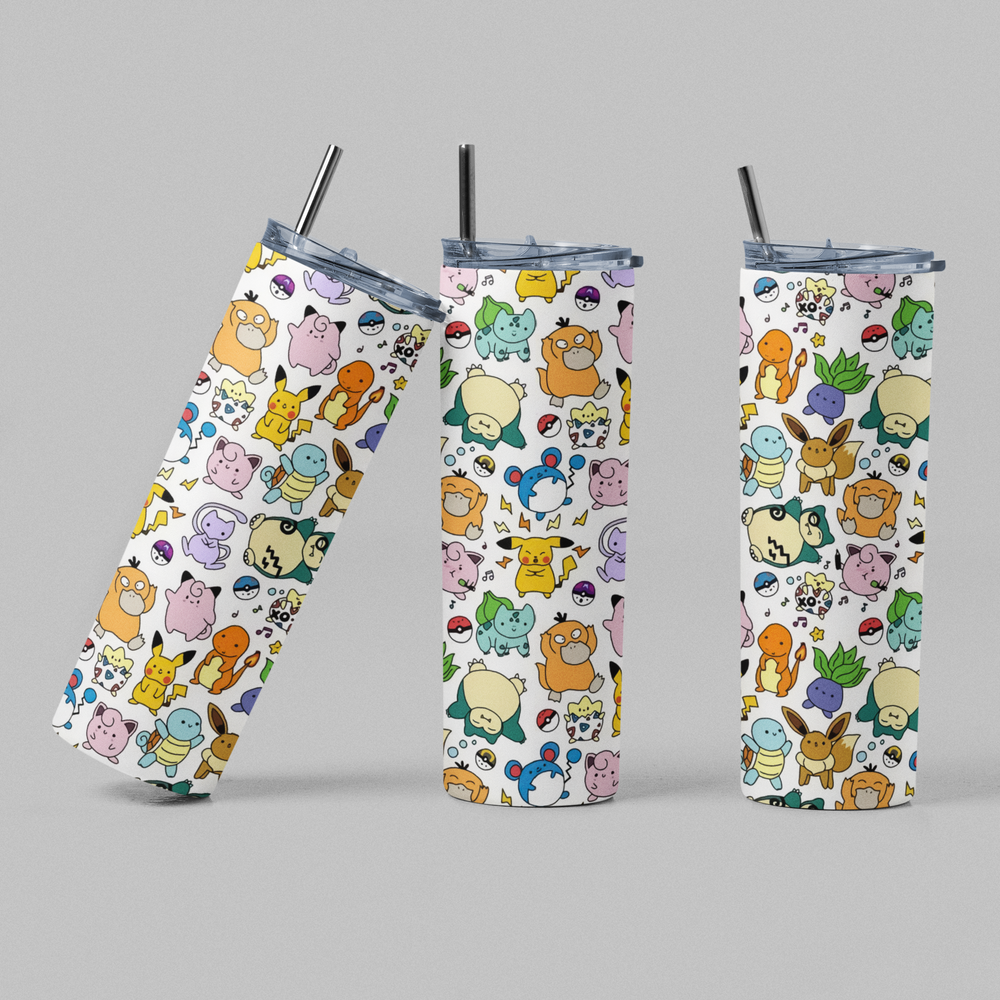 Insulated Tumbler - Poke Collage
