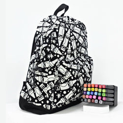 Color Your Own - Backpack (Retro Tech)