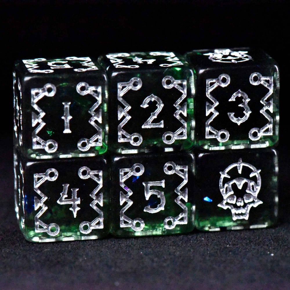 King of Crits Dice Set - Crypt of the Necromancer (11-Piece)