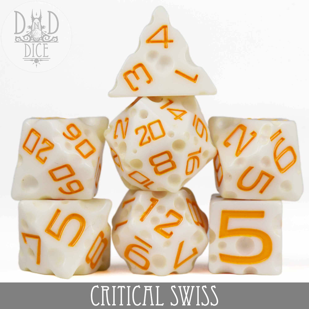 RPG Dice Set - Critical Swiss