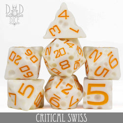 RPG Dice Set - Critical Swiss