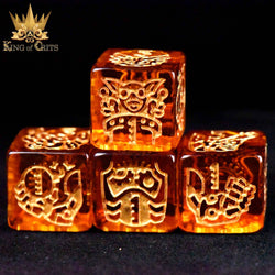 King of Crits Dice Set - Ancient Artificer (11-Piece)