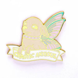 Enamel Pin - Chaotic Anxious Chihuahu