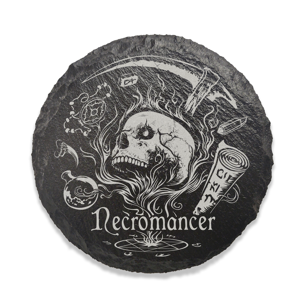 Slate D&D Class Coaster - Fighter