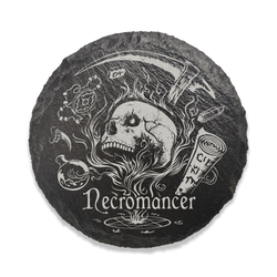Slate D&D Class Coaster - Druid