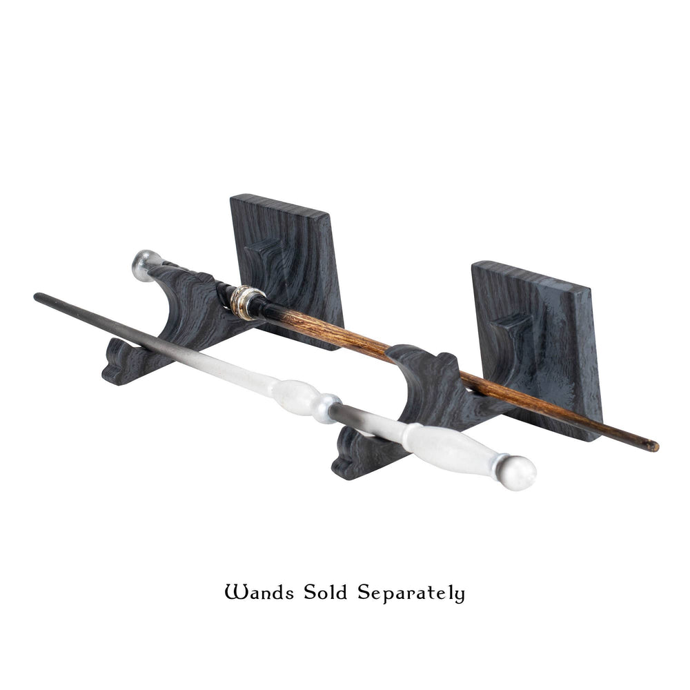 Resin Wand Display - Scrolled Gray