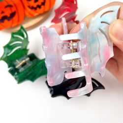 Hair Clip - Red Bat