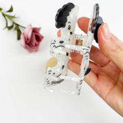 Hair Clip - Spotted Puppy