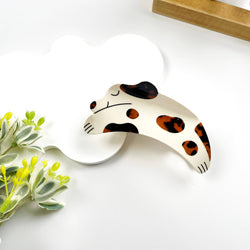 Hair Clip - Diamond Spotted Puppy