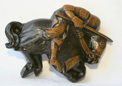 Reproduction Medieval Carving - Knight on Horse