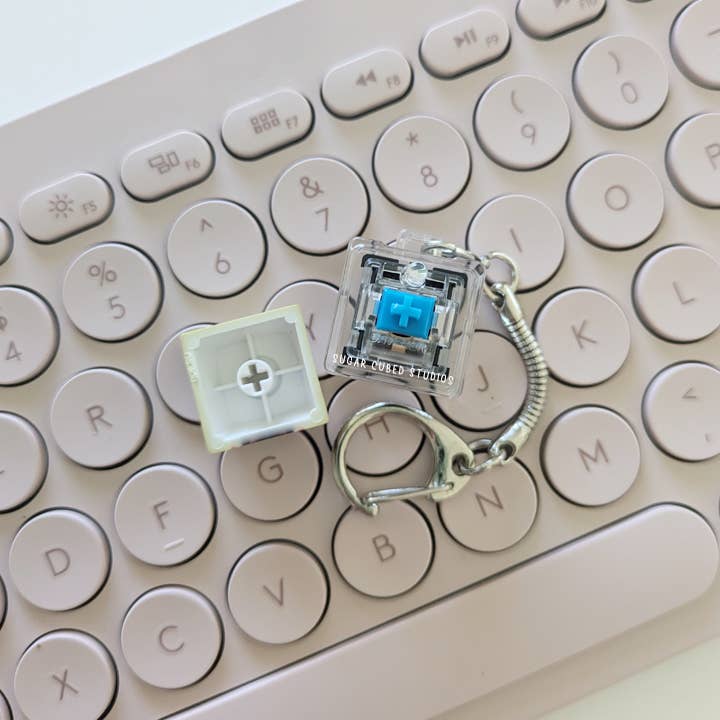 Fidget Keycap Keychain - H-elmo