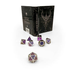 RPG Dice Set - Heart of the Desolate City (Storybook)
