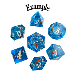 Mystery Dice Set - Liquid Core
