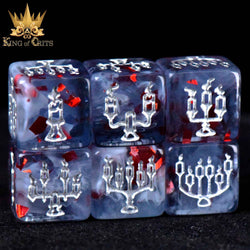 King of Crits Dice Set - Vampiric Bloodline (11 Dice Set)
