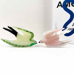 Hair Clip - Pink Swallow