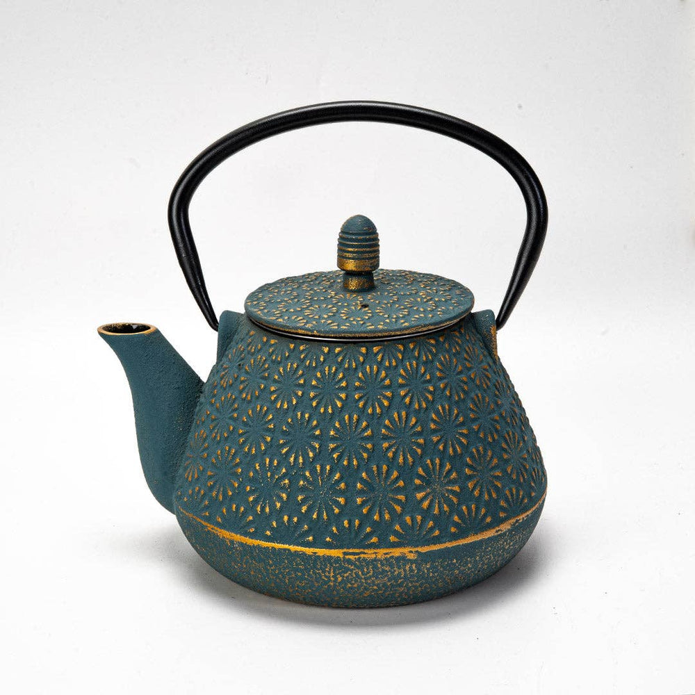 Tea Kettle - Teal Blue Plum