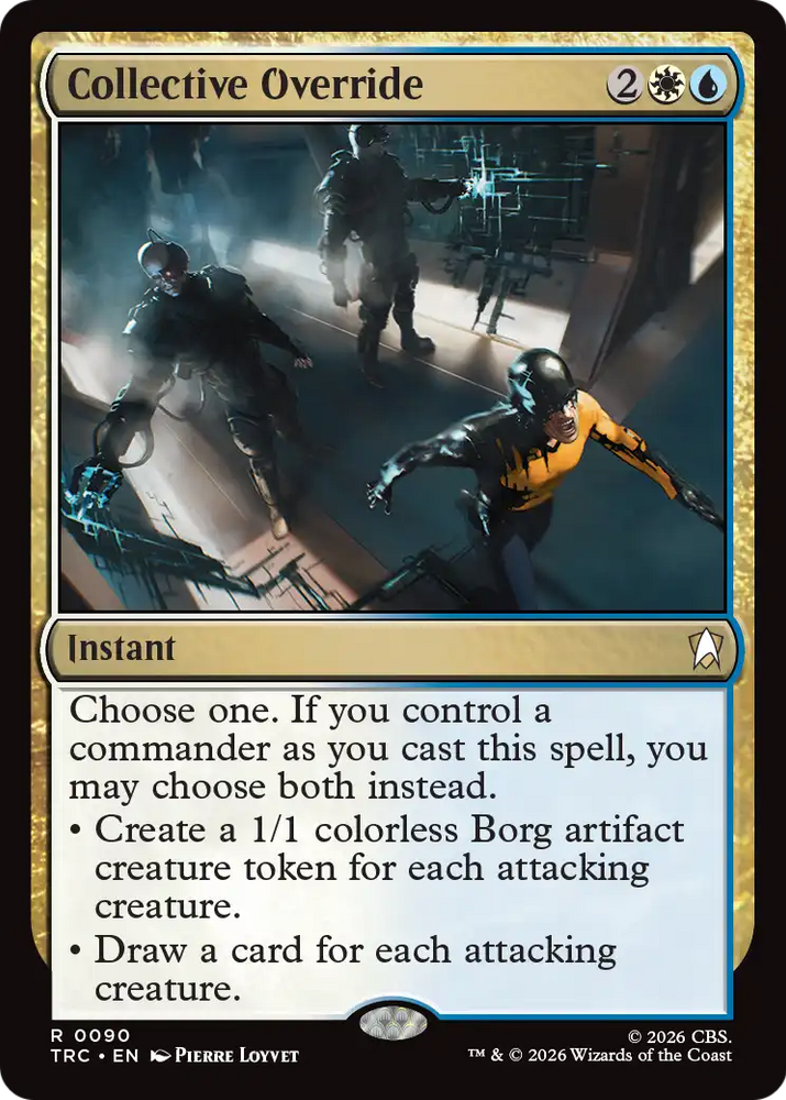 Collective Override (Surge Foil) [Star Trek Commander]