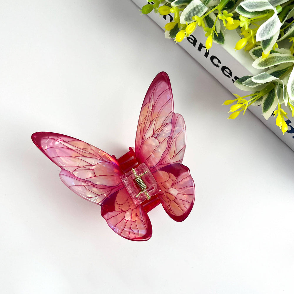 Hair Clip - Blue Butterfly