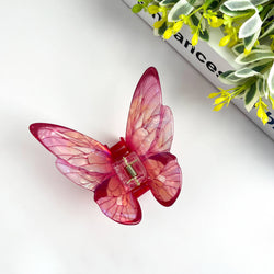 Hair Clip - Pink Butterfly