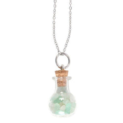 Potion Bottle Necklace - Aventurine
