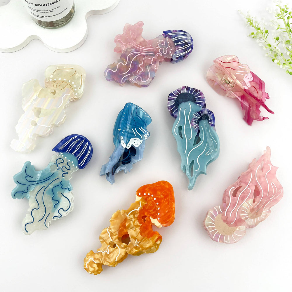 Hair Clip - Graceful Jellyfish