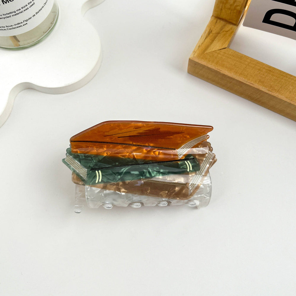 Hair Clip - Book