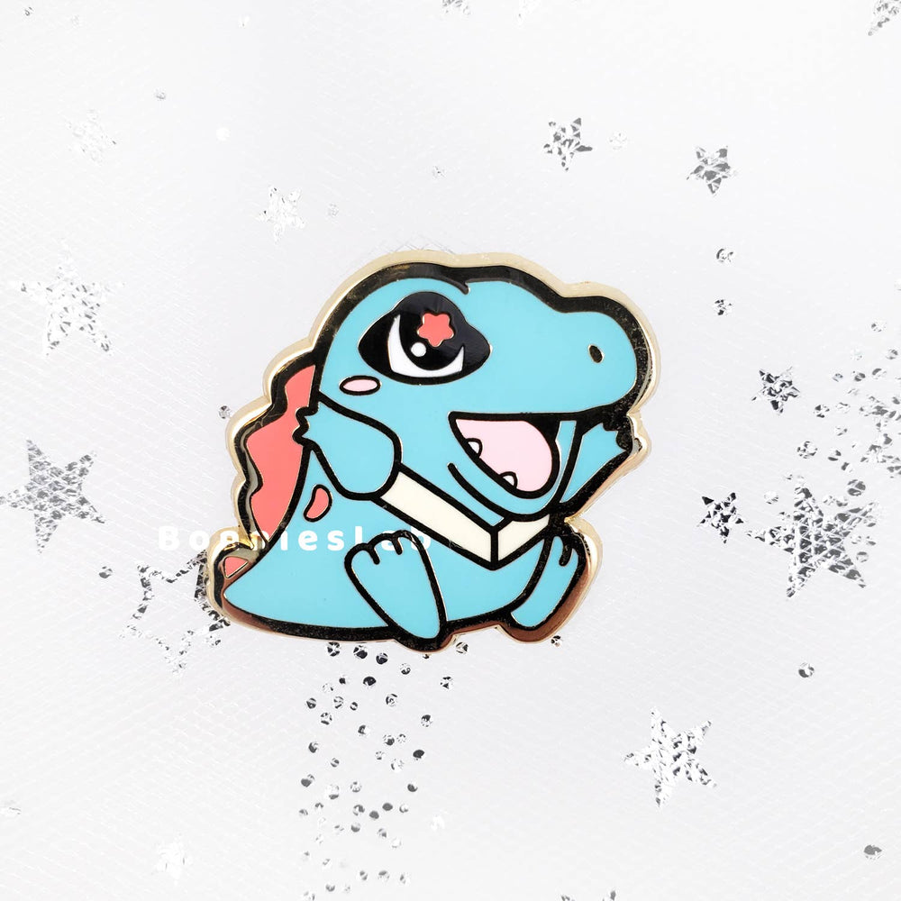 Enamel Pin - Totodile