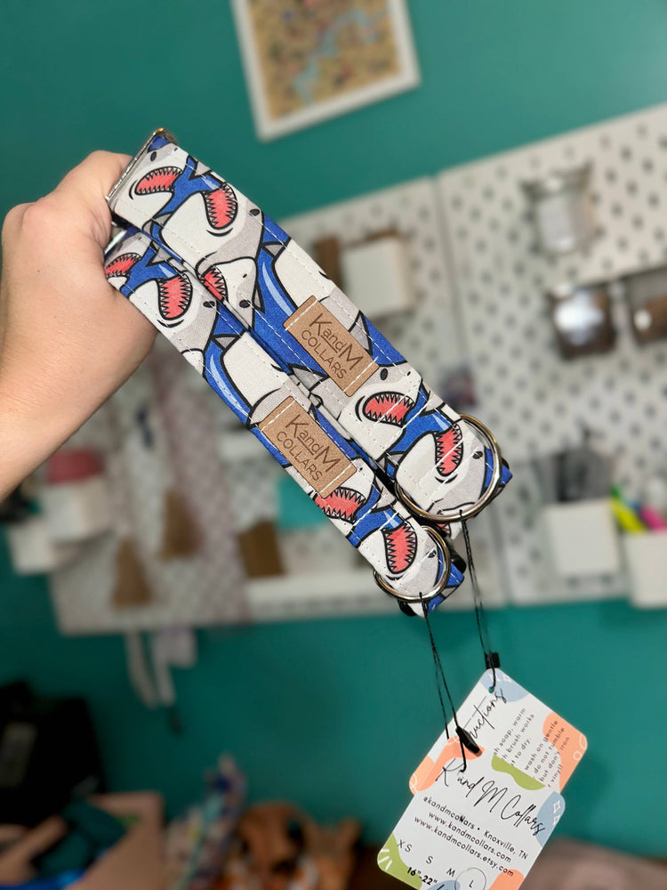 Pet Collar - Shark Attack (Small, 11-15")