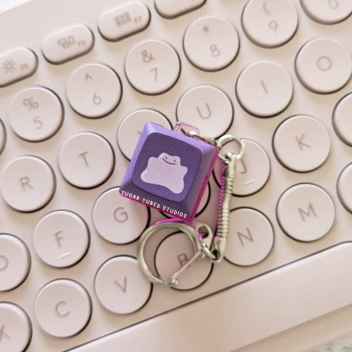 Fidget Keycap Keychain - Metamon