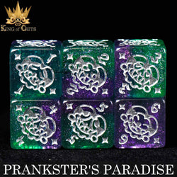King of Crits Dice Set - Prankster's Paradise (11-Piece)