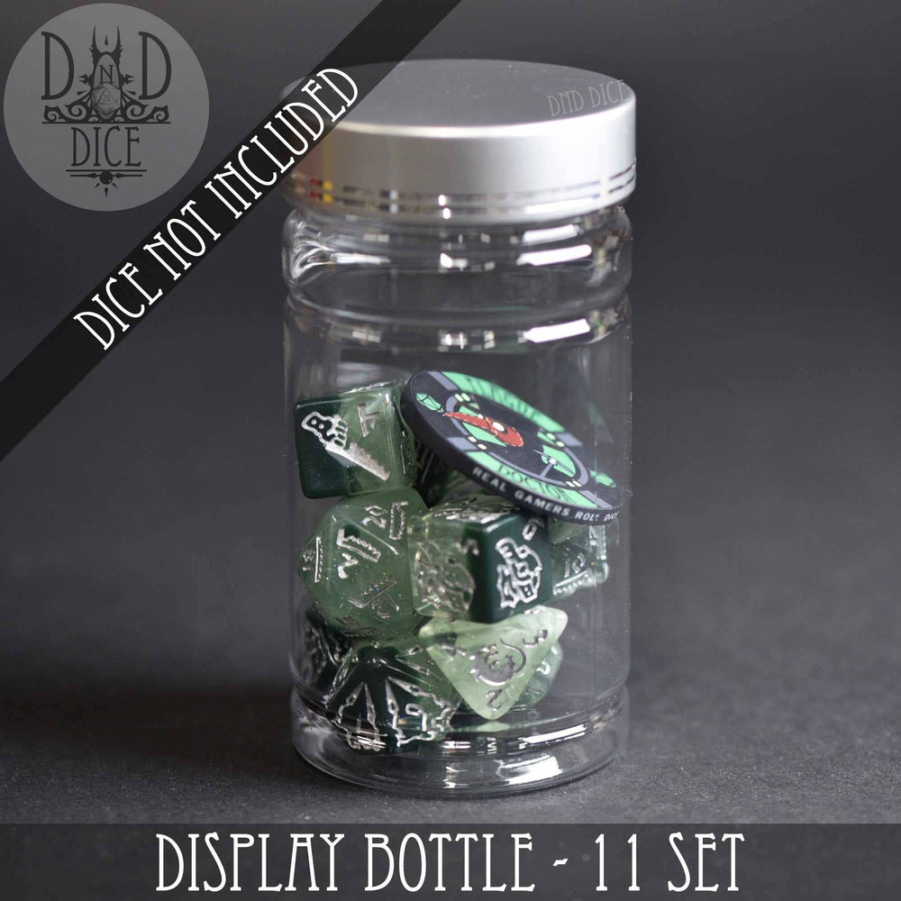 King of Crits Dice Set - Black Knight (11-Piece)