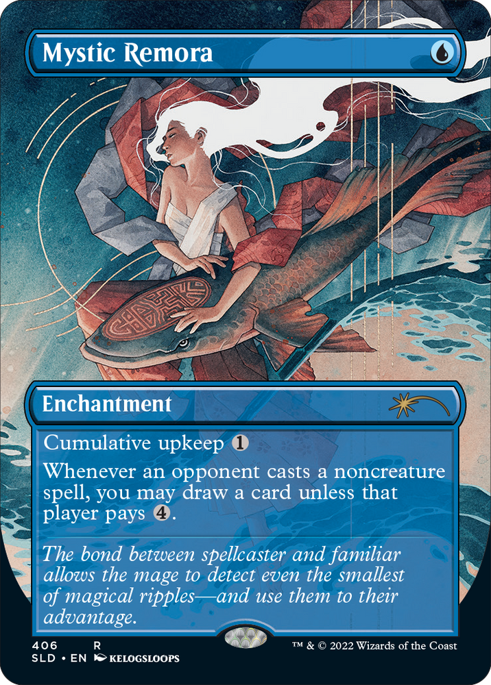 Mystic Remora (Borderless) [Secret Lair Drop Series]