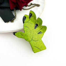 Hair Clip - Skele-Heart