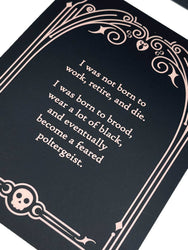Sinister Affirmations