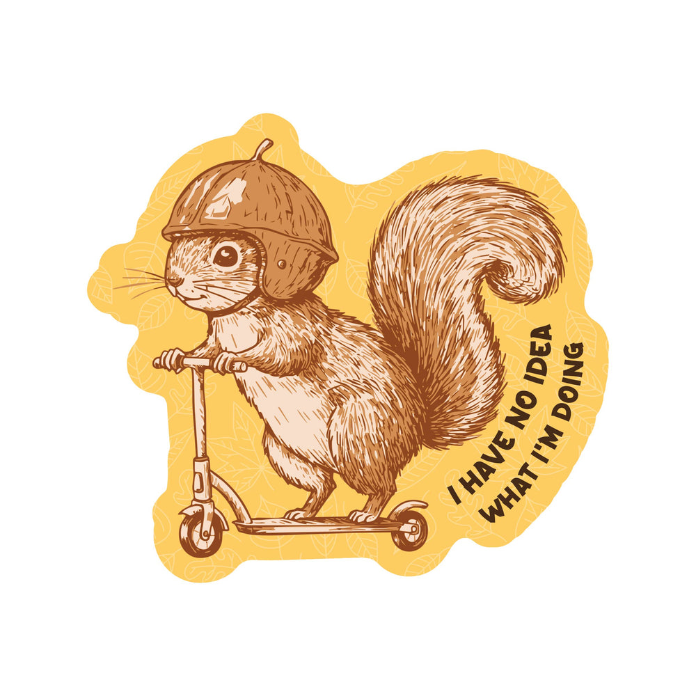 Vinyl Sticker - No Idea What I'm Doing