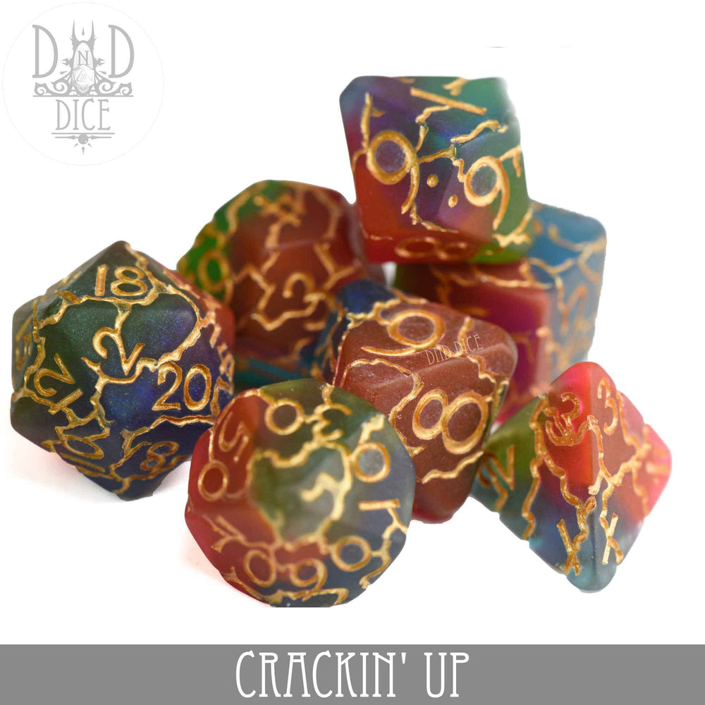 RPG Dice Set - Crackin' Up