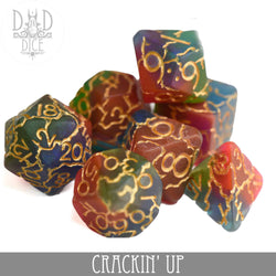 RPG Dice Set - Crackin' Up
