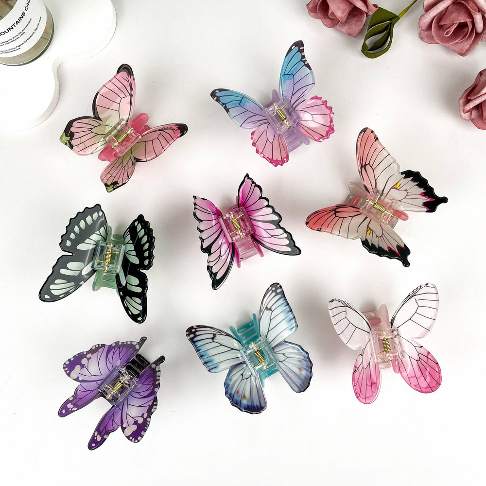 Hair Clip - Colorful Butterfly
