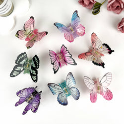 Hair Clip - Colorful Butterfly
