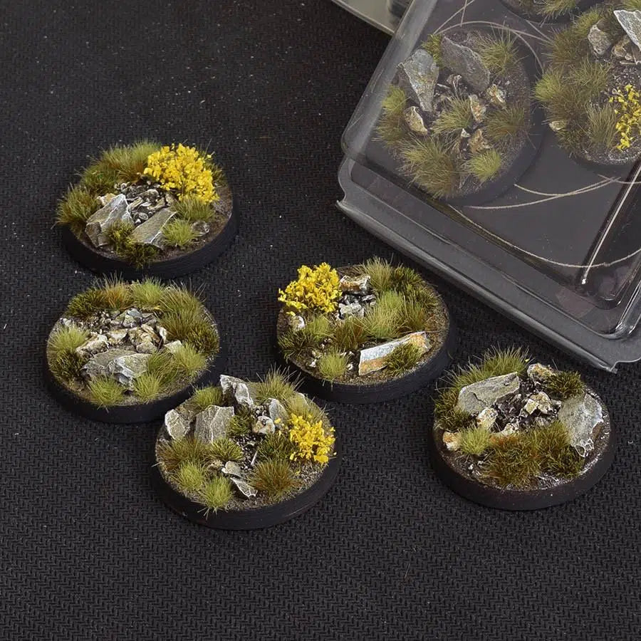 Highland Bases - Round 40mm (5)