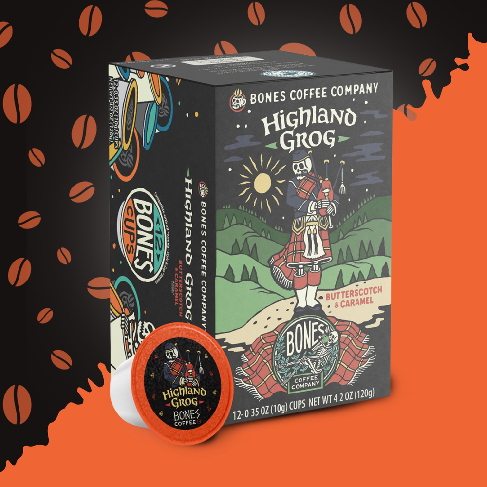 Flavored Coffee Pods - Highland Grog