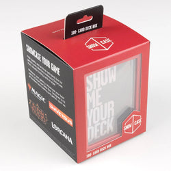 Showcase 100+ Deck Box - Red