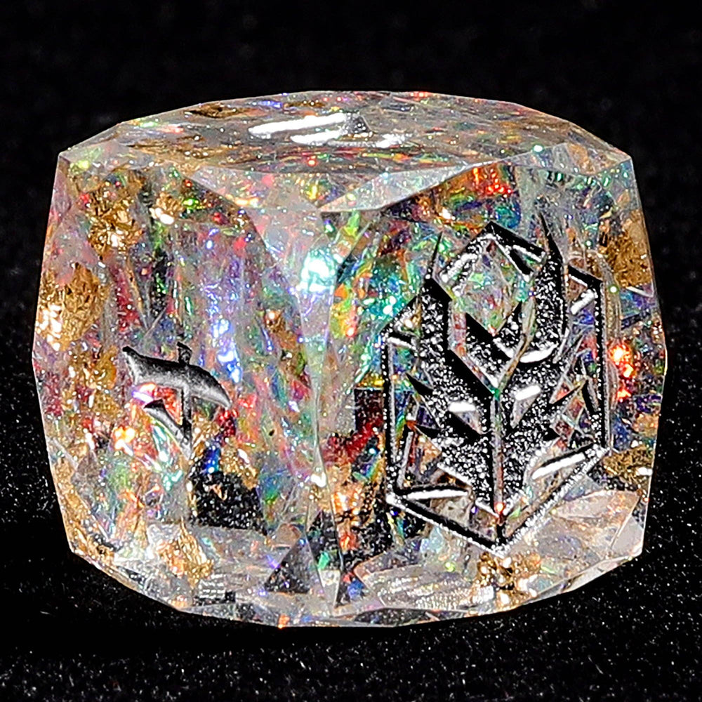 Sharp Edge Resin Dice - Captured Magic (Crystal)