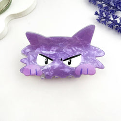 Hair Clip - Purple Monster B