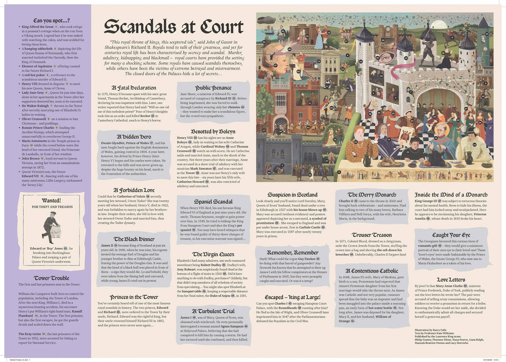 Puzzle - The World of Scandals at Court